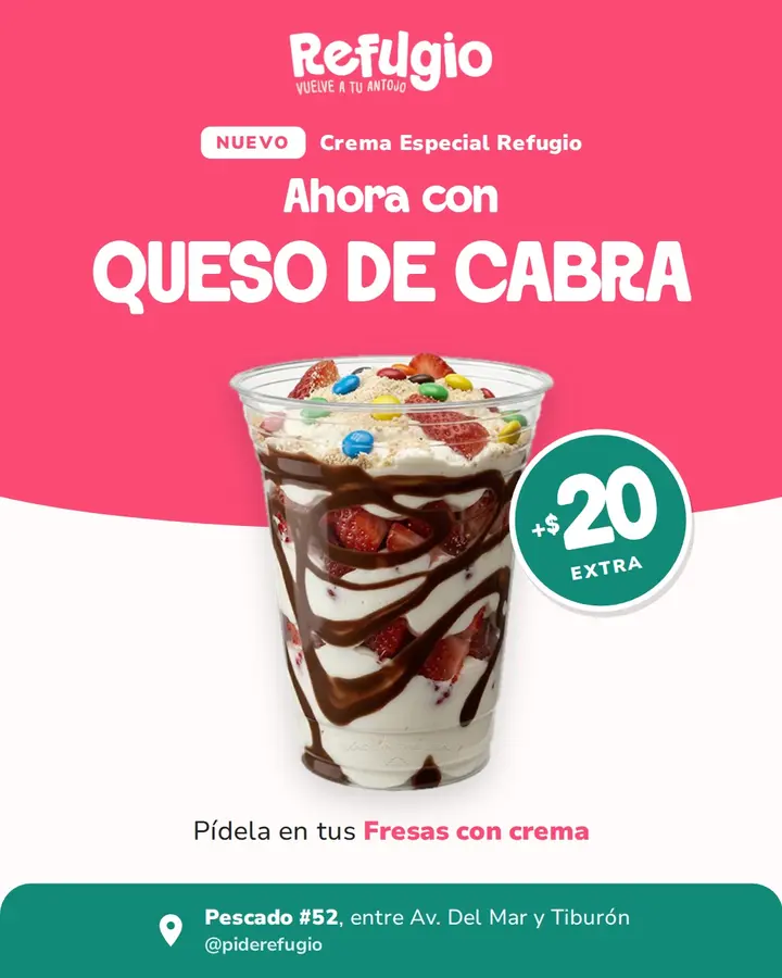 Ahora con queso de cabra